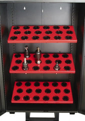 Huot - 54 Hole Tool Crib Storage Cabinet - Americas Industrial Supply
