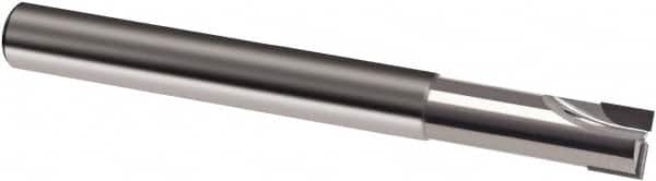 Guhring - 18mm, 20mm LOC, 18mm Shank Diam, 125mm OAL, 2 Flute, Polycrystalline Diamond (PCD) Square End Mill - Single End, Series 5493 - Americas Industrial Supply