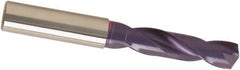Guhring - 6mm 140° Spiral Flute Solid Carbide Screw Machine Drill Bit - Americas Industrial Supply