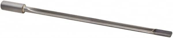 Guhring - 5.106mm, 432mm Flute Length, Carbide-Tipped Shank, Single Flute Gun Drill - Americas Industrial Supply