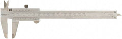 Mitutoyo - 0 to 150mm Stainless Steel Vernier Caliper - 0.02mm Graduation, 40mm Jaw Depth, 0.03mm Accuracy, Includes NIST Traceability Certificate - Americas Industrial Supply