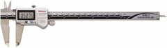 Mitutoyo - 0 to 200mm Range, 0.01mm Resolution, IP67 Electronic Caliper - 0.001" Accuracy, SPC Output - Americas Industrial Supply