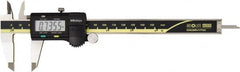Mitutoyo - 0 to 150mm Range, 0.01mm Resolution, Electronic Caliper - 0.001" Accuracy, SPC Output - Americas Industrial Supply