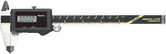 Mitutoyo - 0 to 150mm Range, 0.01mm Resolution, Electronic Caliper - 0.001" Accuracy, SPC Output - Americas Industrial Supply