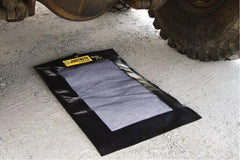 Justrite - 1.75 Gal Capacity per Package, Oil Only Pad - 3' Long x 2' Wide, PVC - Americas Industrial Supply