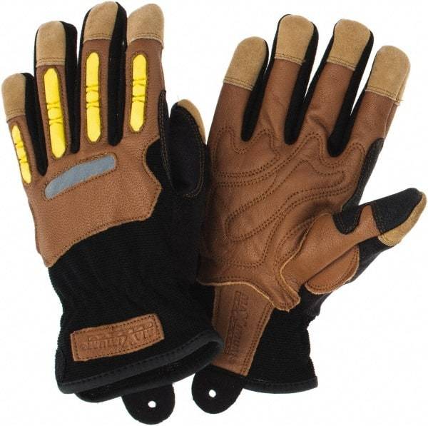 PIP - Leather/Spandex Work Gloves - Americas Industrial Supply