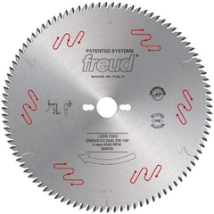 Freud - 250mm Diam, 30mm Arbor Hole Diam, 80 Tooth Wet & Dry Cut Saw Blade - Carbide-Tipped, Standard Round Arbor - Americas Industrial Supply