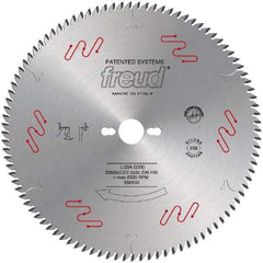 Freud - 300mm Diam, 30mm Arbor Hole Diam, 96 Tooth Wet & Dry Cut Saw Blade - Carbide-Tipped, Standard Round Arbor - Americas Industrial Supply