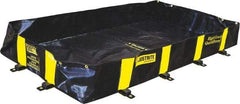 Justrite - 355 Gal Low Wall Berm - 6' Wide x 8" Long - Americas Industrial Supply