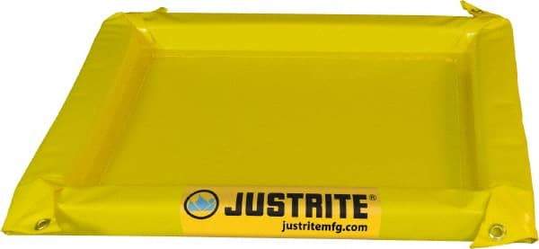 Justrite - 135 Gal Low Wall Berm - 2" High x 10' Wide x 11" Long - Americas Industrial Supply