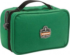 Ergodyne - 1 Pocket Green Polyester Tool Bag - 7-1/2" Wide x 4-1/2" Deep x 3" High - Americas Industrial Supply