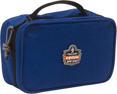 Ergodyne - 1 Pocket Blue Polyester Tool Bag - 7-1/2" Wide x 4-1/2" Deep x 3" High - Americas Industrial Supply