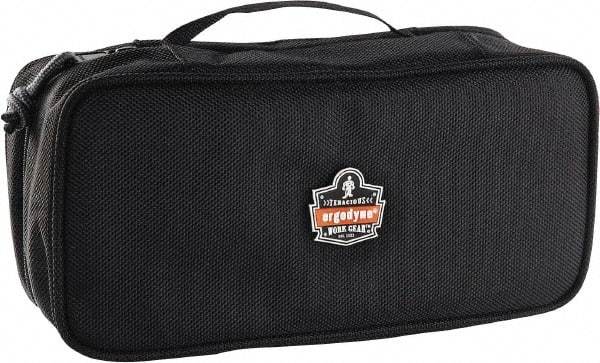 Ergodyne - 1 Pocket Black Polyester Tool Bag - 10" Wide x 4-1/2" Deep x 3" High - Americas Industrial Supply