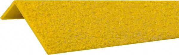 Rust-Oleum - Yellow Solid Color Anti-Slip Vinyl Strip - 2-1/4" Wide x 4.92' Long x 1" Thick, General Traffic - Americas Industrial Supply