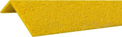 Rust-Oleum - Yellow Solid Color Anti-Slip Vinyl Strip - 2-1/4" Wide x 4' Long x 1" Thick, General Traffic - Americas Industrial Supply