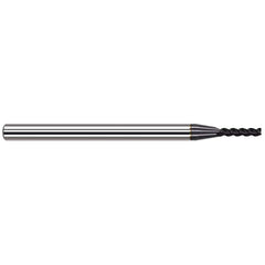 Harvey Tool - Corner Radius & Corner Chamfer End Mills; Mill Diameter (Inch): 3/32 ; Mill Diameter (Decimal Inch): 0.0930 ; End Type: Corner Radius ; Corner Radius (Decimal Inch): 0.0050 ; Number of Flutes: 3 ; Material: Solid Carbide - Exact Industrial Supply