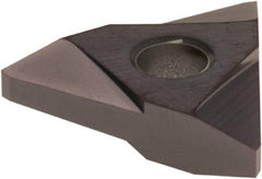 Tool-Flo - TNMA43 Acme Grade AC3R Internal/External On Edge Threading Insert - AlTiN Finish, 10" External TPI, 10" Internal TPI, 1/2" Inscribed Circle, Neutral Cut - Americas Industrial Supply