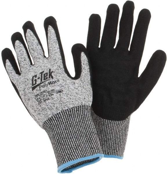 PIP - Size 2XL, ANSI Cut Lvl A4, Cut Resistant Gloves - Palm & Fingers Coated, Salt & Pepper - Americas Industrial Supply