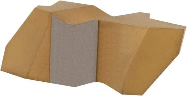 Hertel - IAS3 Grade HC120, Internal/External Stub Acme Threading Insert - 6 TPI Ext Pitch, 6 TPI Int Pitch, Left Hand Insert, TiN Finish, Carbide - Americas Industrial Supply