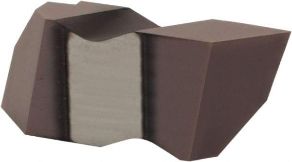 Hertel - ITB3 Grade HC225, Internal/External American Buttress Threading Insert - 8 to 16 TPI Int Pitch, Left Hand Insert, TiAlN Finish, Carbide - Americas Industrial Supply