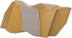 Hertel - IJK3006 Grade HC120, External UNJ Threading Insert - 28 TPI Ext Pitch, Right Hand Insert, TiN Finish, Carbide - Americas Industrial Supply