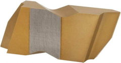 Hertel - IJF3010 Grade HC120, External UNJ Threading Insert - 16 TPI Ext Pitch, Right Hand Insert, TiN Finish, Carbide - Americas Industrial Supply