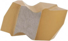 Hertel - ITP2 Grade HC120, Internal/External Partial Profile 60° Threading Insert - 0.7 to 30mm & 8 to 36 TPI Ext Pitch, 1.25 to 3.5mm & 7 to 20 TPI Int Pitch, Left Hand Insert, TiN Finish, Carbide - Americas Industrial Supply