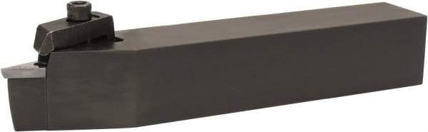 Hertel - VPGR.33., 0° Lead Angle IVVC External Neutral Indexable Profiling Toolholder - 1" Shank Height x 1" Shank Width, 6" Long, Steel - Americas Industrial Supply