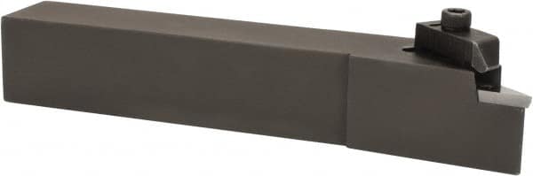 Hertel - VPGR.33., -5° Lead Angle IVLC External Right Hand Indexable Profiling Toolholder - 1" Shank Height x 1" Shank Width, 6" Long, Steel - Americas Industrial Supply