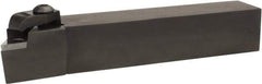 Hertel - DPGR 432, -5° Lead Angle IDLP External Right Hand Indexable Profiling Toolholder - 1" Shank Height x 1" Shank Width, 5" Long, Steel - Americas Industrial Supply