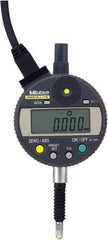 Mitutoyo - 0 to 12.7mm Range, 0.00005" Graduation, Electronic Drop Indicator - Accurate to 0.00012", LCD Display - Americas Industrial Supply
