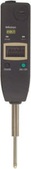 Mitutoyo - 0 to 25.4mm Range, 0.01mm Graduation, Electronic Drop Indicator - Flat Back, Accurate to 0.0008", LCD Display - Americas Industrial Supply