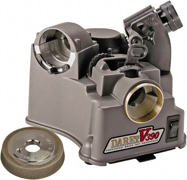 Darex - 1/4 Hp, Drill Bit Sharpener - 115 Volts, For Use On Drill Bits - Americas Industrial Supply