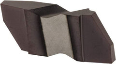 Tool-Flo - FLA3 Grade AC3, Internal/External Acme Threading Insert - 10 TPI Ext Pitch, 10 TPI Int Pitch, Right Hand Insert, AlTiN Finish, Carbide - Americas Industrial Supply