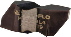 Tool-Flo - FLAS3 Grade AC3, Internal/External Stub Acme Threading Insert - 8 TPI Ext Pitch, 8 TPI Int Pitch, Left Hand Insert, AlTiN Finish, Carbide - Americas Industrial Supply