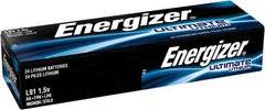 Energizer - Size AA, Lithium, Standard Battery - 1.5 Volts, Button Tab Terminal, FR6 - Americas Industrial Supply