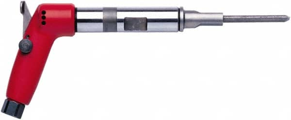 Chicago Pneumatic - 4,000 BPM, 1.77 Inch Long Stroke, Pneumatic Scaling Hammer - 7 CFM Air Consumption, 1/4 NPT Inlet - Americas Industrial Supply