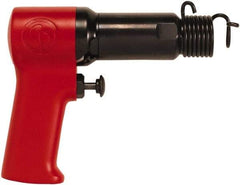 Chicago Pneumatic - 3,500 BPM, 2.28 Inch Long Stroke, Pneumatic Scaling Hammer - 14 CFM Air Consumption, 1/4 NPT Inlet - Americas Industrial Supply