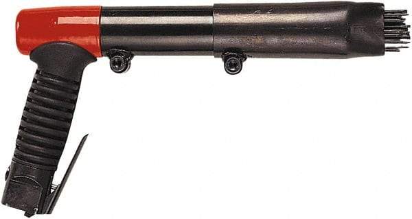 Chicago Pneumatic - 2,200 BPM, 1.53 Inch Long Stroke, Pneumatic Scaling Hammer - 8 CFM Air Consumption, 1/4 NPT Inlet - Americas Industrial Supply