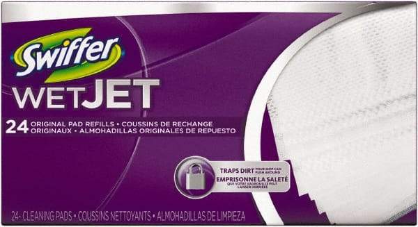 Swiffer - Refill Cloth - White Pad, Cloth - Americas Industrial Supply