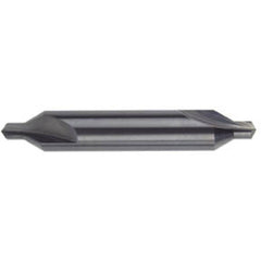 ‎#0 × 1-1/2″ OAL 90 Degree Carbide Plain Combined Drill and Countersink Bright Series/List #5495 - Americas Industrial Supply