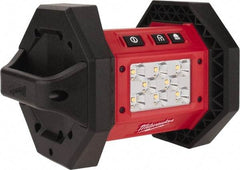 Milwaukee Tool - 18 Volts, 1300 Lumens, Cordless Work Light - 3 hr Run Time - Americas Industrial Supply