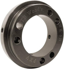 TB Wood's - 3.65" Hub, WE10 Flexible Bushed Coupling Hub - 3.65" OD, 1" OAL, Steel, Order 2 Hubs with Same OD & 1 Insert for Complete Coupling - Americas Industrial Supply