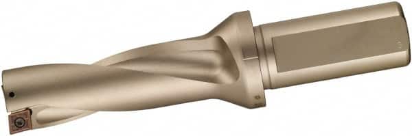 Sumitomo - 1.368" Max Drill Depth, 2xD, 5/8" Diam, Indexable Insert Drill - 2 Inserts, 1" Shank Diam, Straight Shank - Americas Industrial Supply