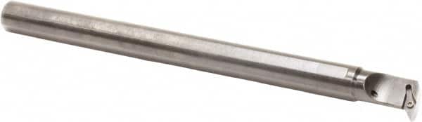 Sumitomo - 0.98" Min Bore Diam, 10" OAL, 3/4" Shank Diam, A-SVUB Indexable Boring Bar - VBMT 221 Insert, Screw Holding Method - Americas Industrial Supply