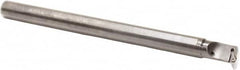 Sumitomo - 0.98" Min Bore Diam, 10" OAL, 3/4" Shank Diam, A-SVUB Indexable Boring Bar - VBMT 221 Insert, Screw Holding Method - Americas Industrial Supply
