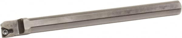 Sumitomo - 5/8" Min Bore Diam, 6" OAL, 1/2" Shank Diam, BSTJO Indexable Boring Bar - TPGT 22 Insert, Screw Holding Method - Americas Industrial Supply
