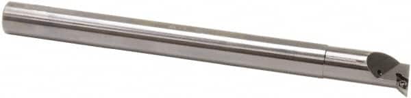 Sumitomo - 1.3" Min Bore Diam, 12" OAL, 1" Shank Diam, A-SDUP Indexable Boring Bar - DPMT 32.52 Insert, Screw Holding Method - Americas Industrial Supply