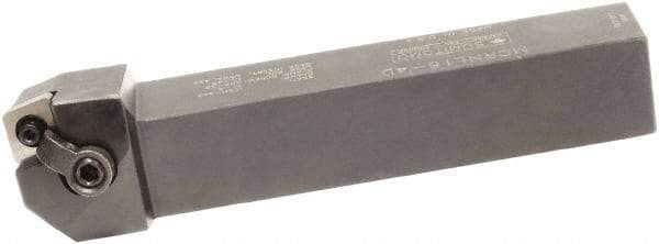 Sumitomo - MCRN, Left Hand Cut, 15° Lead Angle, 1" Shank Height x 1" Shank Width, Positive Rake Indexable Turning Toolholder - 6" OAL, CNMG 432 Insert Compatibility, Series Multi-Option - Americas Industrial Supply