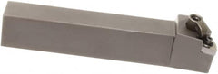 Sumitomo - MWLN, Left Hand Cut, -5° Lead Angle, 1-1/4" Shank Height x 1-1/4" Shank Width, Negative Rake Indexable Turning Toolholder - 6" OAL, WNMG 432 Insert Compatibility, Series Multi-Option - Americas Industrial Supply